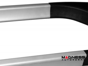 FIAT 500L Roof Rack Side Rails - Smooth Roof - Silver - OMAC 2014-2020